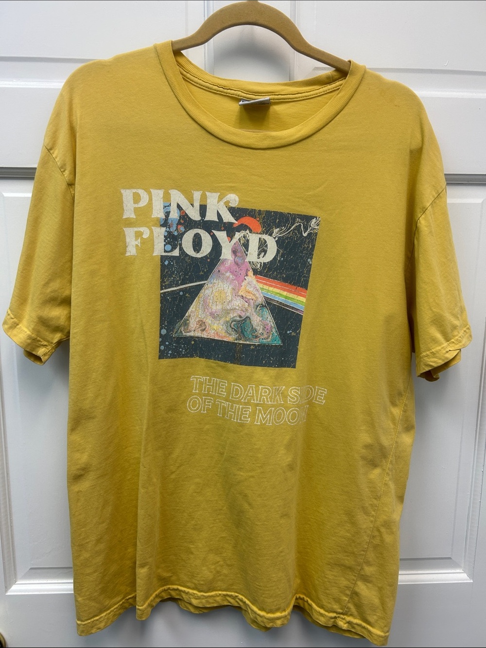 Pink Floyd Graphic "The Dark Side of the Moon" Prism T-Shirt Unisex PTP 22”